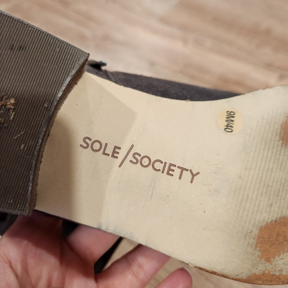 Sole Society/Calvenia High boots/ size 9 - Picture 7 of 9